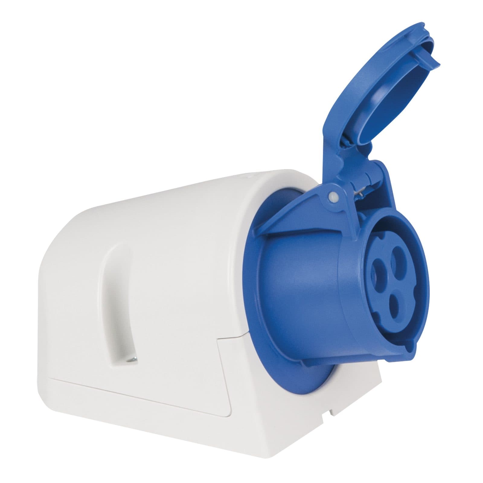 CEE 16A/240V 3P Wallmount - Female - PCE 91361