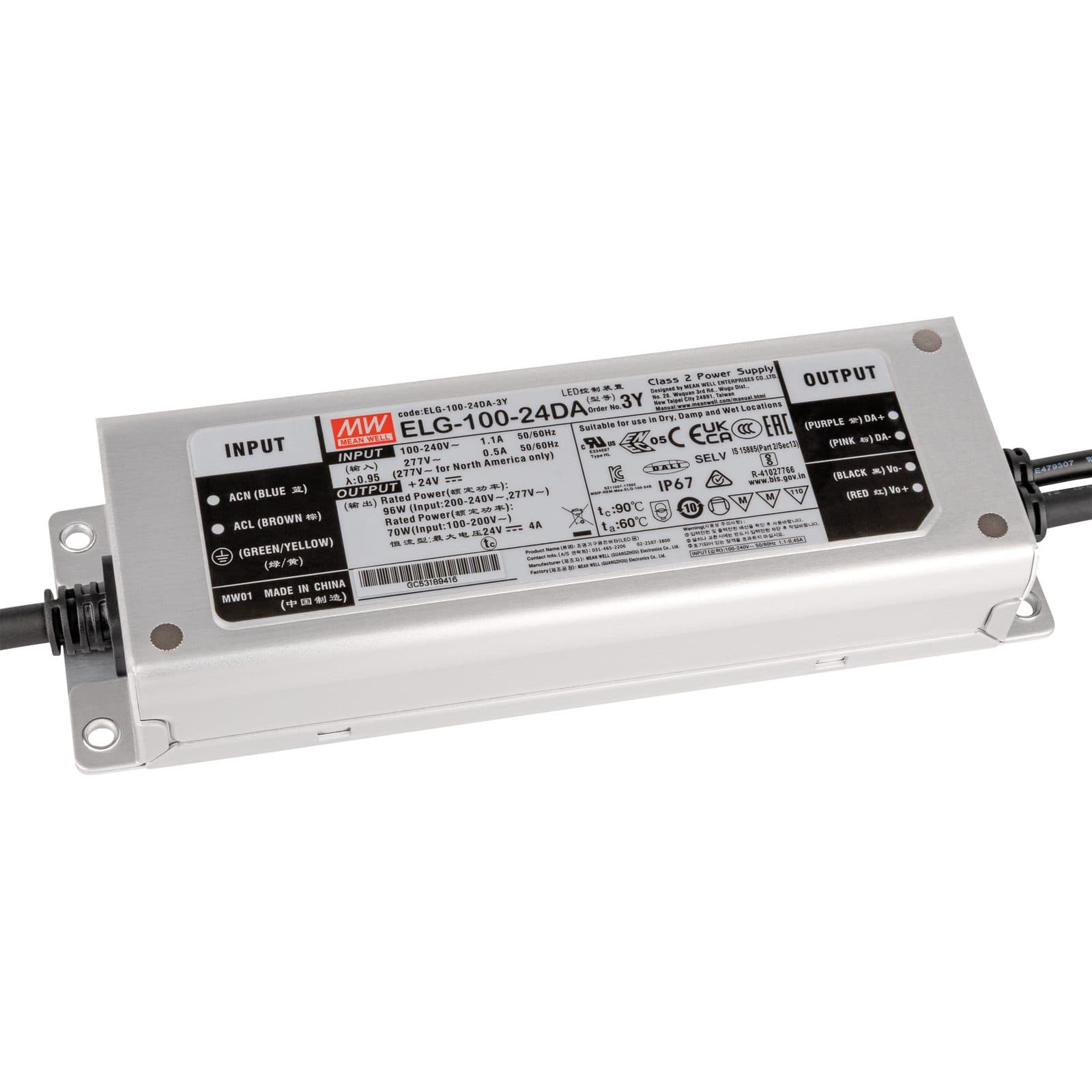 LED Power Supply 24 V DC - Meanwell A9900682