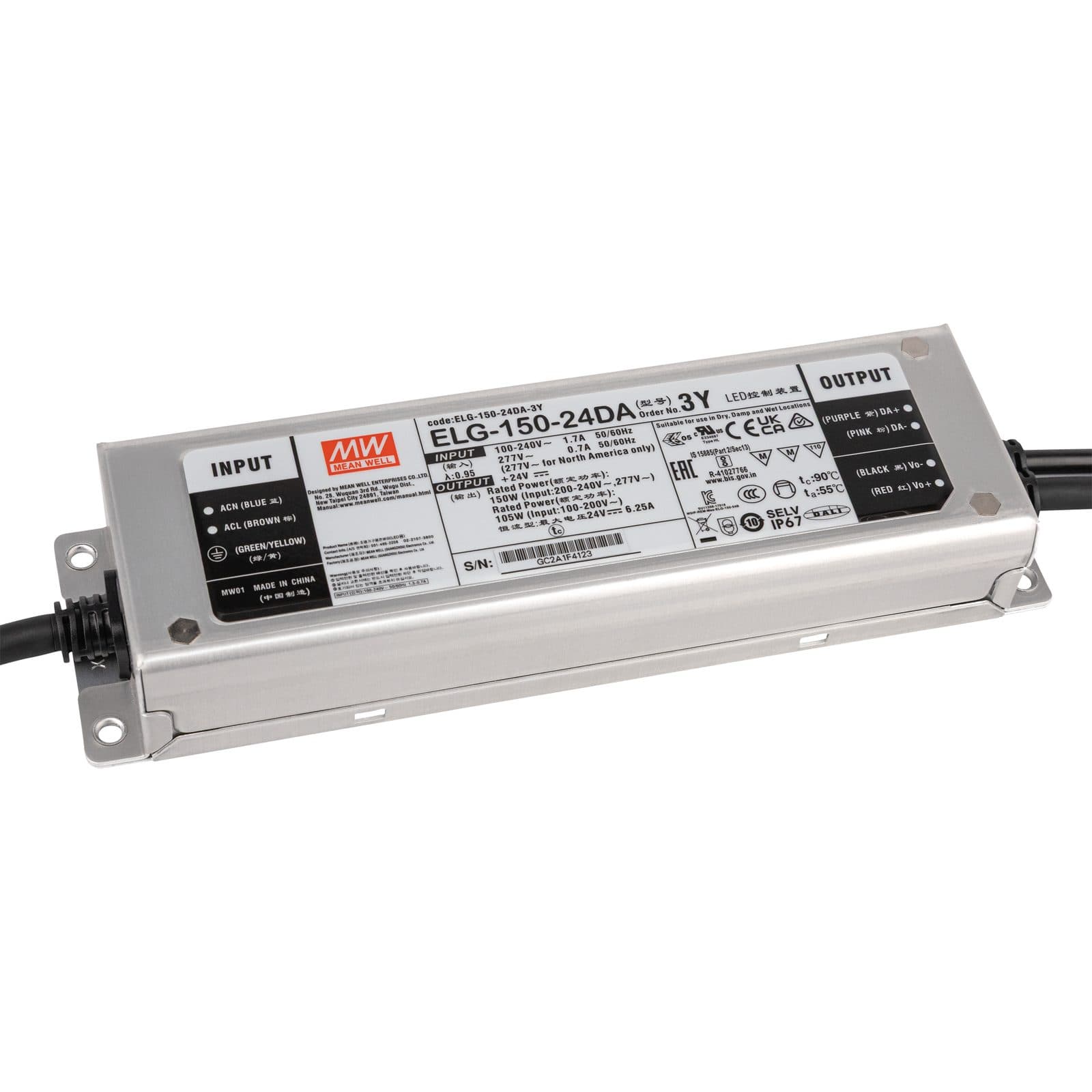 LED Power Supply 24 V DC - Meanwell A9900683