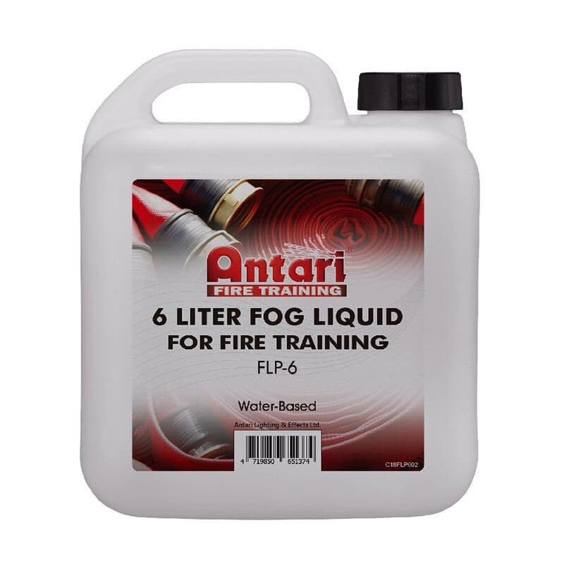 Liquido fumo addestramento antincendio 6L base acqua - ANTARI ANT-FLP-6