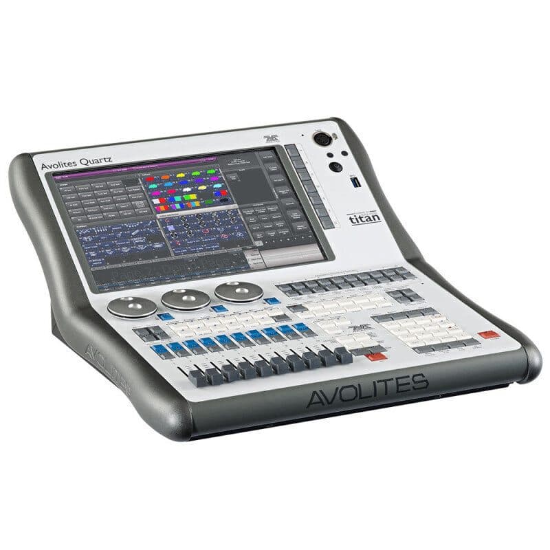 Console luci Quartz portatile - 12,1" 16 universi DMX - AVOLITES AVO-31-01-2210