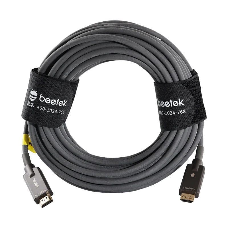 Cavo ottico attivo HDMI 2.0 corazzato 20m - BEETEK BEE-GDH03-20M