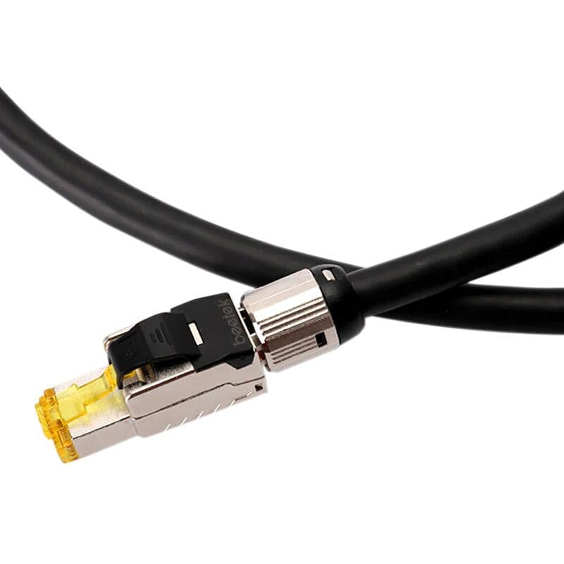 Cavo di rete Cat6a S/FTP 50m con connettore RJ45 - BEETEK BEE-W400-50M-A