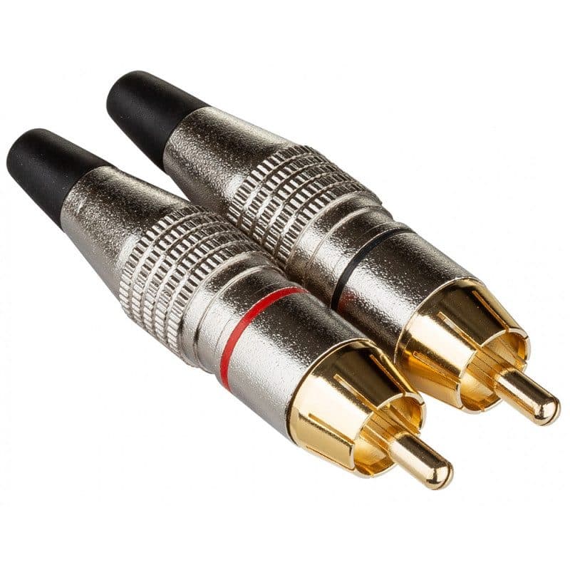 Connettore RCA maschio per cavo - HILEC BEG-B01310