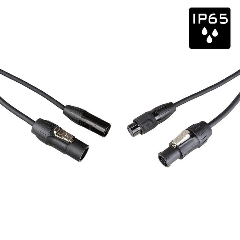 Cavo combinato DMX + alimentazione XLR3 1,5m - HILEC BEG-B01569