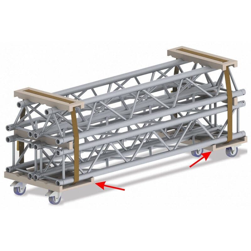 Carrello trasporto truss ALU 290 - BRITEQ BEG-B03495