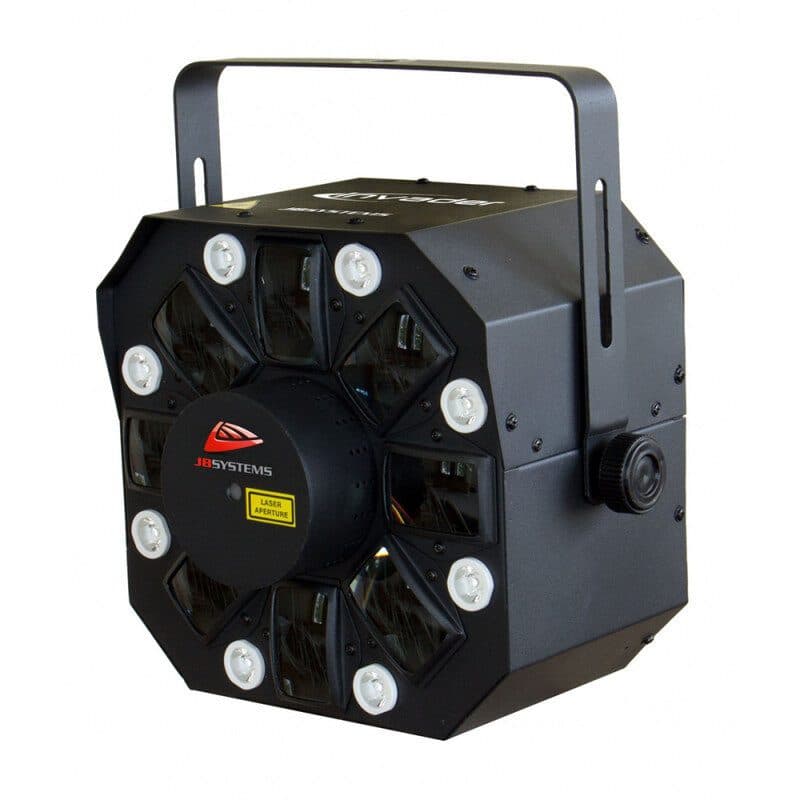 Faro multieffetto compatto LED e laser Classe 3R - JB SYSTEMS BEG-B04176
