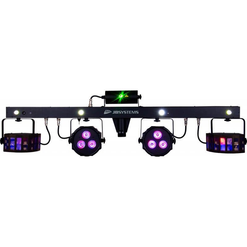 Barra effetti luce Derby laser RGB strobo DMX - JB SYSTEMS BEG-B04184