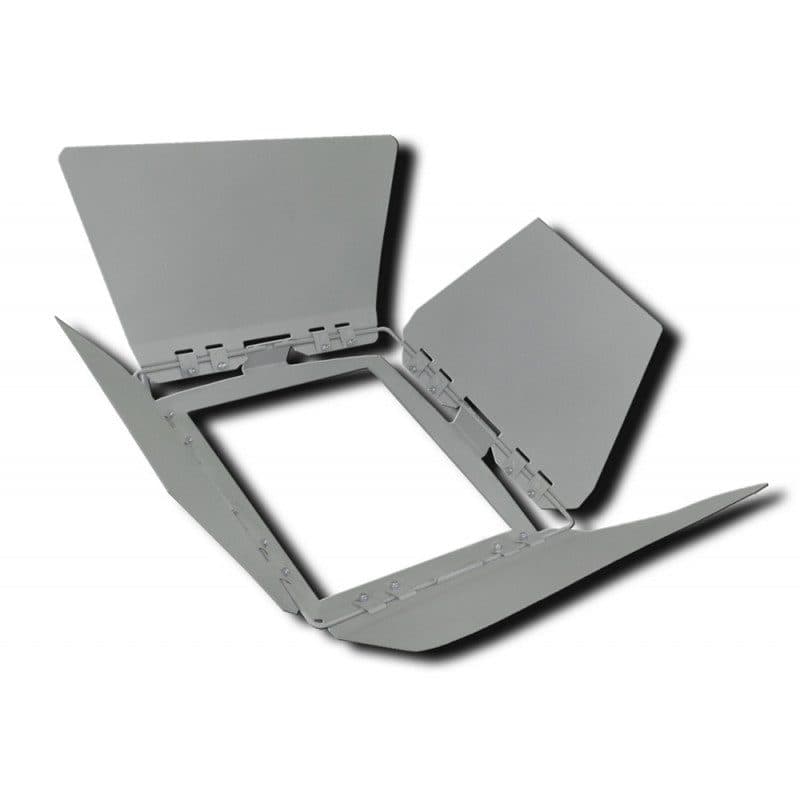 Paralume metallizzato 4 alette LDP-COBWASH 50/60 - BRITEQ BEG-B05191