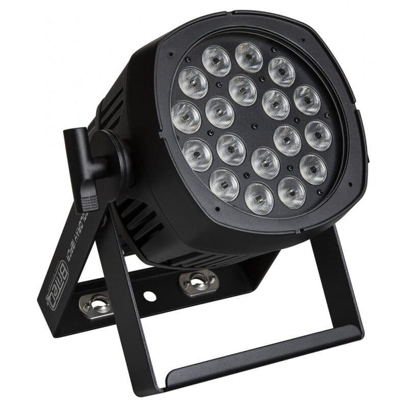 Proiettore PAR LED RGBW 18x8W IP65 fascio 15° XLR 3-pin - BRITEQ BEG-B05512