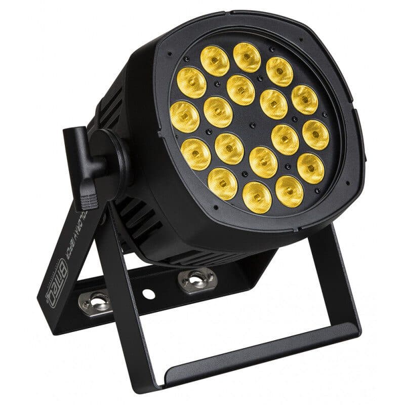 Proiettore PAR LED RGBW 18x8W IP65 fascio 20° XLR 5-pin - BRITEQ BEG-B05565