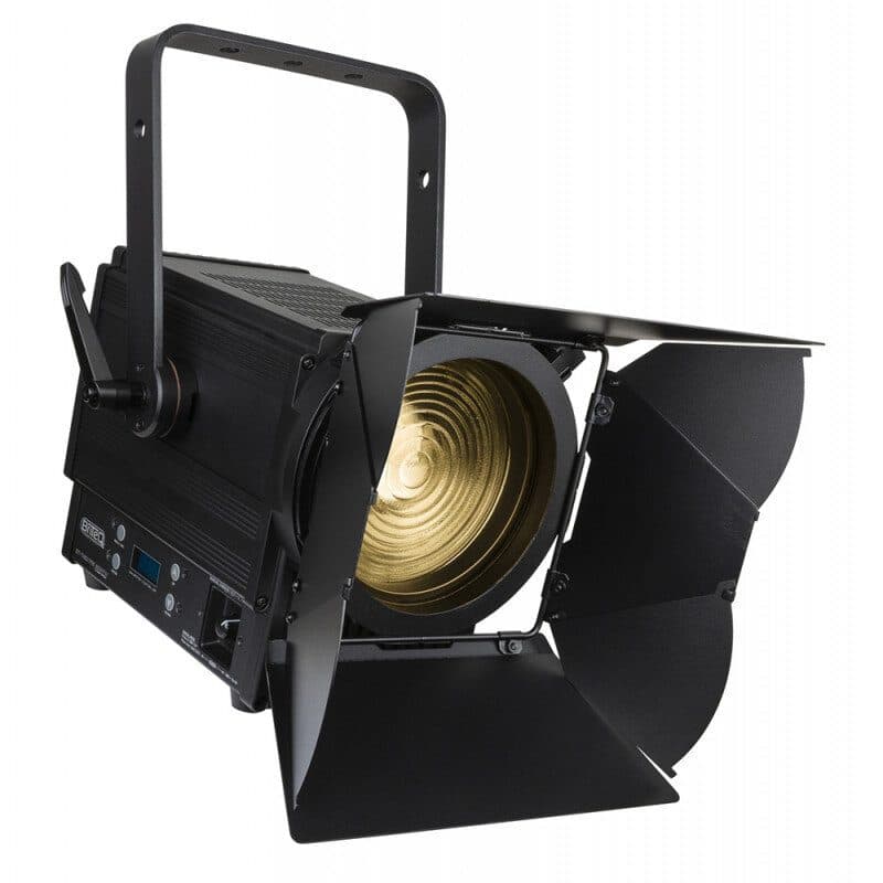 Faro teatrale Fresnel LED 200W bianco variabile 2800-6000K - BRITEQ BEG-B06030