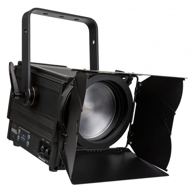 Faro teatrale Fresnel LED full color 200W zoom 15-50° - BRITEQ BEG-B06046