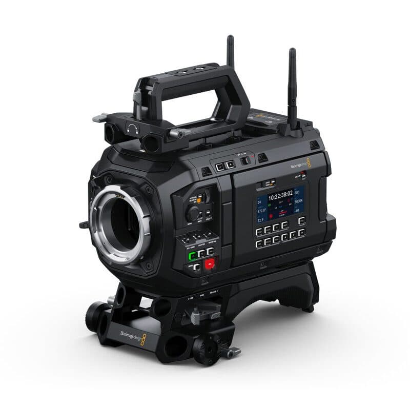 Videocamera digitale 12K LF 100G completa PL - BLACKMAGIC DESIGN BLM-CINEURSAAB12KLFB1