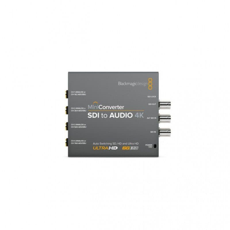 Convertitore SDI ad audio 4K 8ch AES - Blackmagic Design BLM-CONVMCSAUD4K