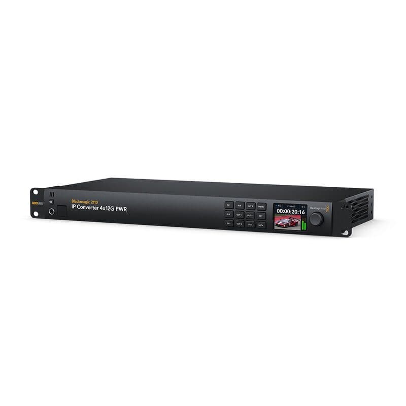 Convertitore IP 2110 rack 4 canali 12G-SDI PWR - Blackmagic Design BLM-CONVNVIPB4/12GPWR