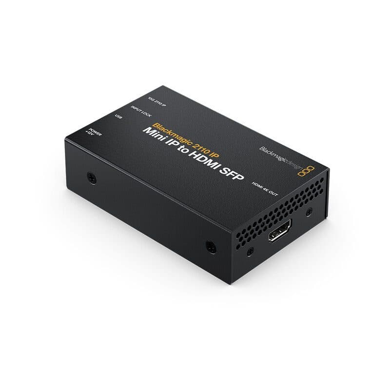 Convertitore IP 2110 mini IP-HDMI SFP - Blackmagic Design BLM-CONVNVIPE/IP/HDMISFP