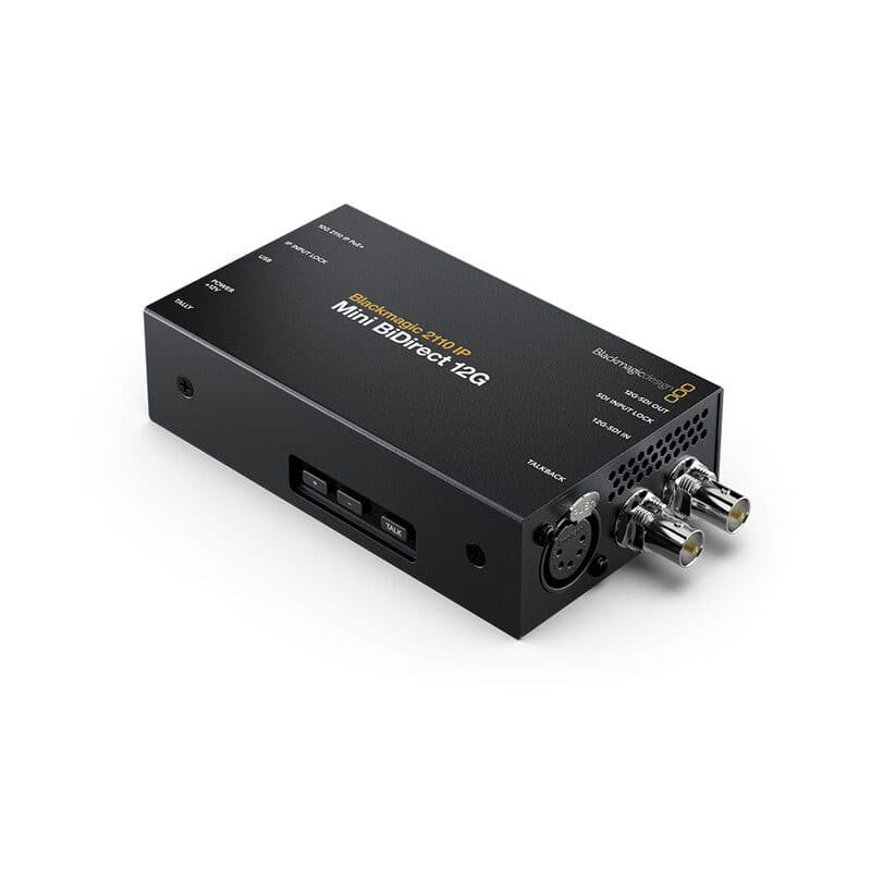 Convertitore IP 2110 mini bidirezionale 12G-SDI - Blackmagic Design BLM-CONVNVIPF/IP/12G