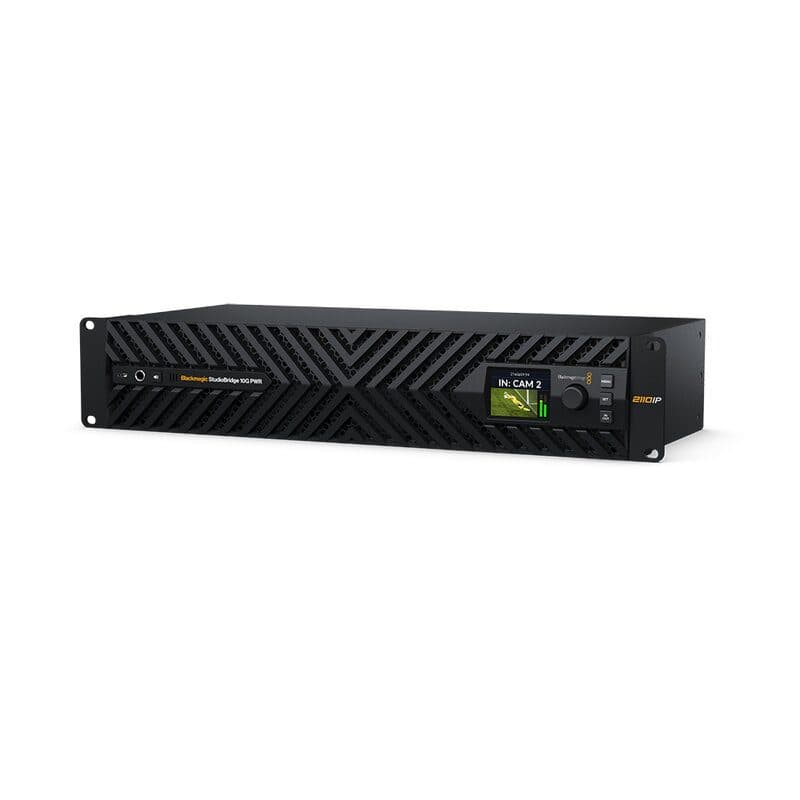 Bridge studio 10G PoE++ 8 porte IP 2110 - Blackmagic Design BLM-CONVNVIPR/SBB10X8P
