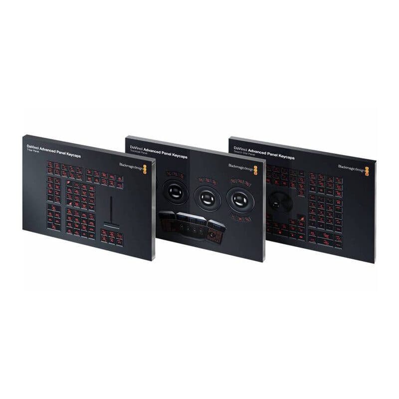 Tasti di ricambio per DaVinci Advanced Panel - Blackmagic Design BLM-DV/KEY/AD/CAPSET