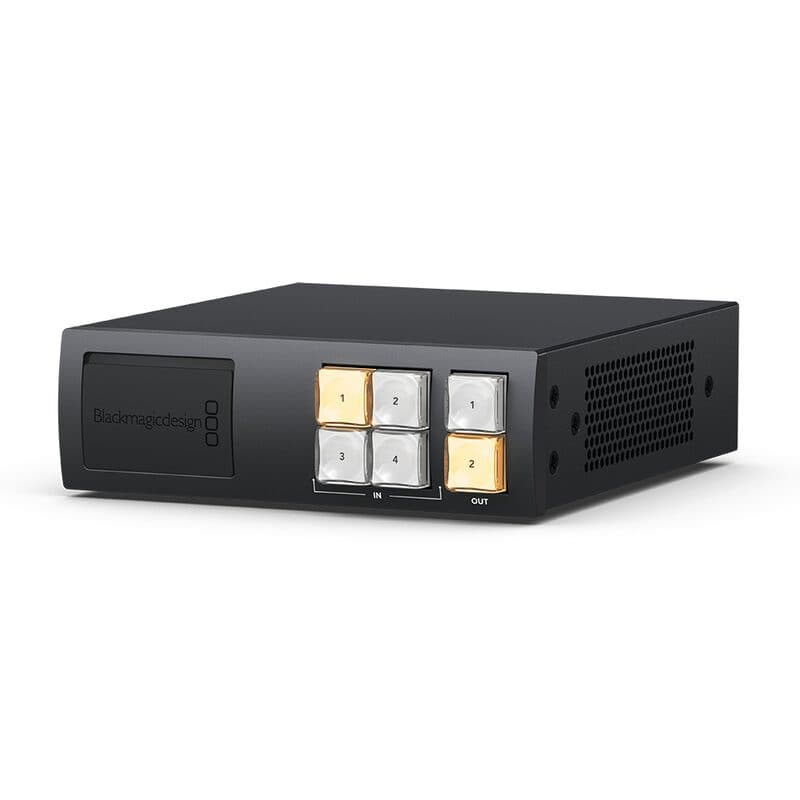 Matrice video Mini 4x2 12G-SDI 1/3 rack - Blackmagic Design BLM-VHUBSMTG12G0402