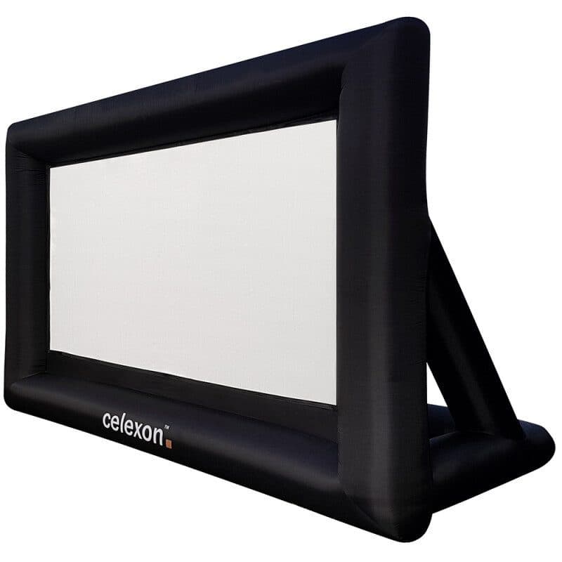 Schermo gonfiabile proiezione 16:9 310x174cm - CELEXON CEL-1000002392