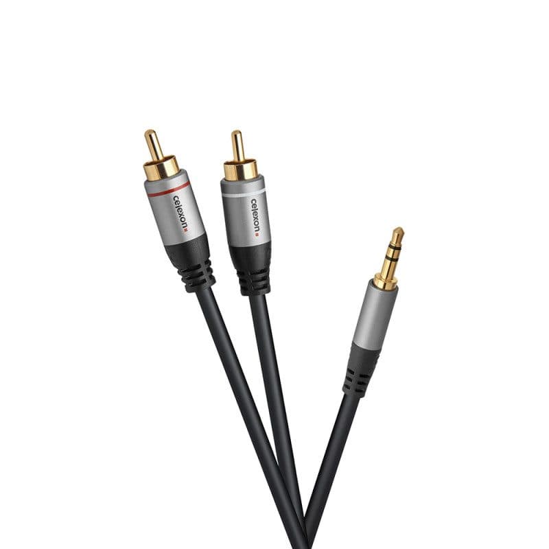 Cavo audio 2x Cinch a jack stereo 3,5 mm 1 m - CELEXON CEL-1000015589