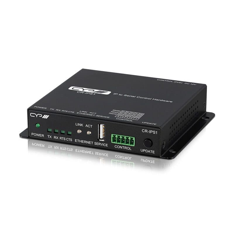 Controller IP seriale singolo RS-232/422/485, PoE - CYP CYP-CR-IPS1