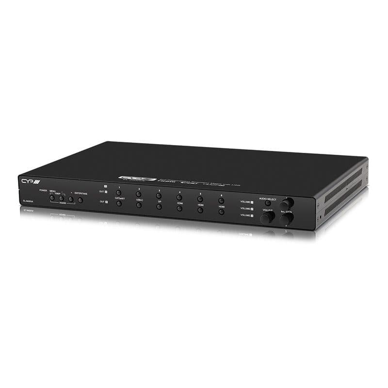 Matrice AV multi-formato 6x2 4K HDBaseT mixer DSP - CYP EL-8400VA