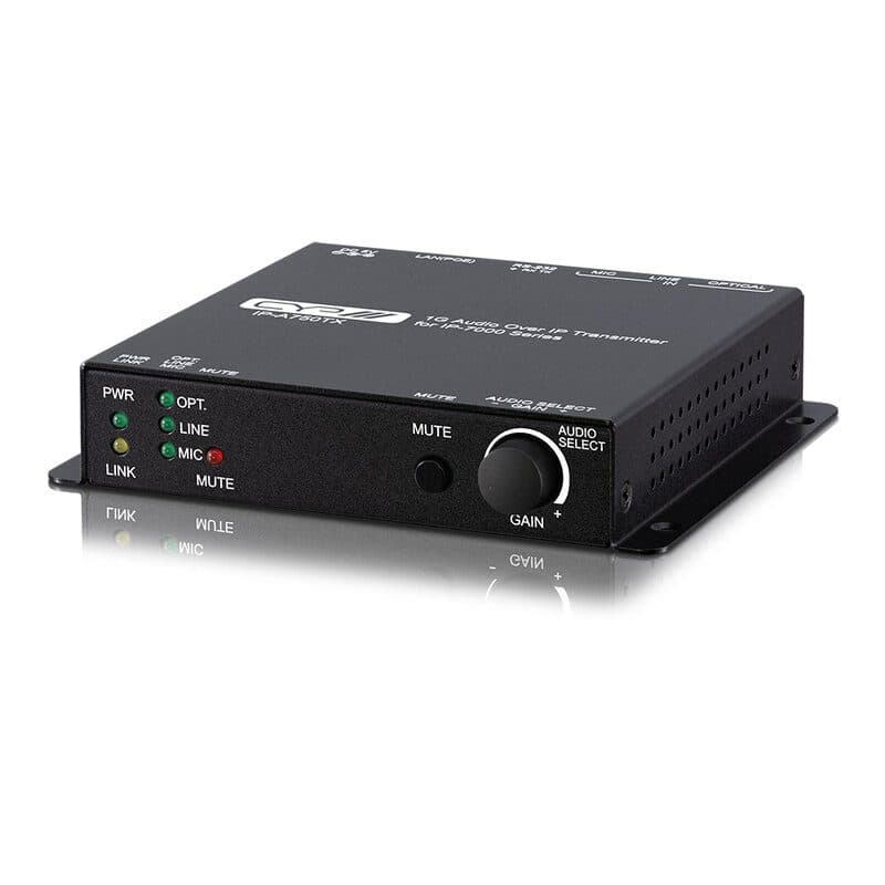 Trasmettitore Audio over IP 1G Toslink, Line e MIC - CYP CYP-IP-A750TX