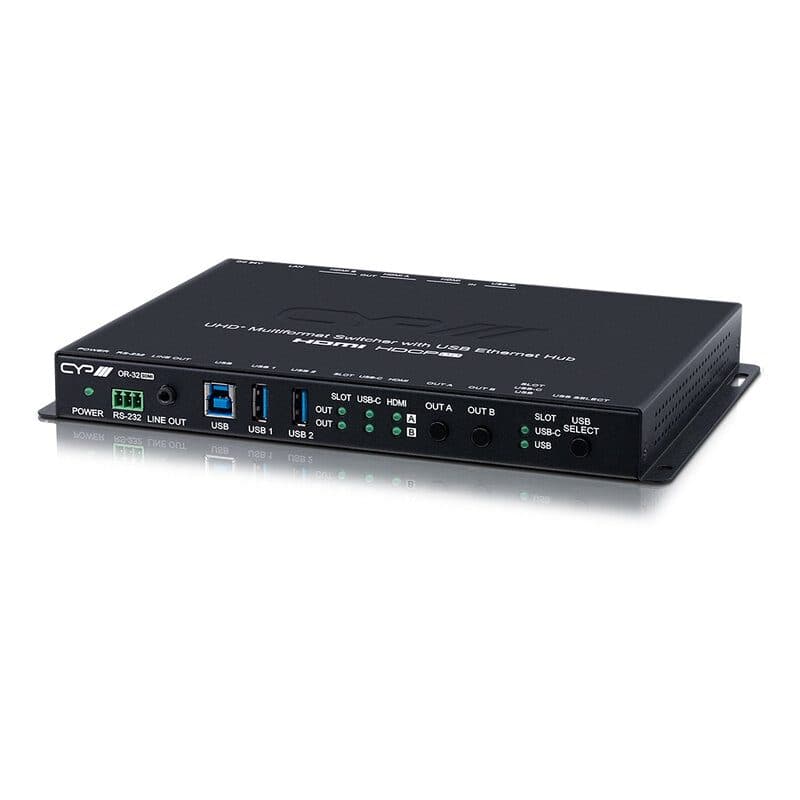 Matrice commutazione video 3x2 HDMI USB-C SDM 4K60 HDR - CYP CYP-OR-32SDMI