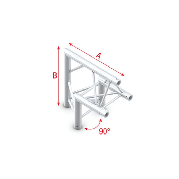 Triangle Truss 90° - Milos DT22006