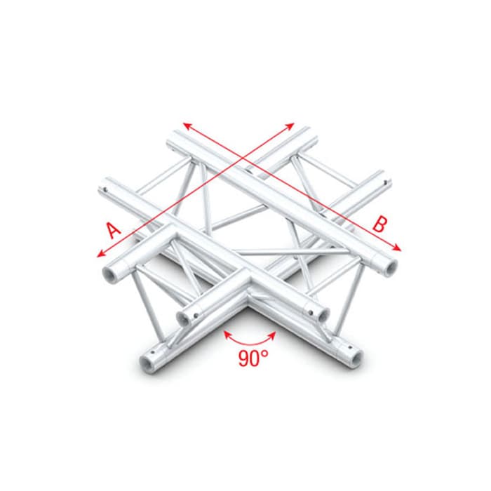 Triangle truss - 4-way Horizontal - Milos DT22016