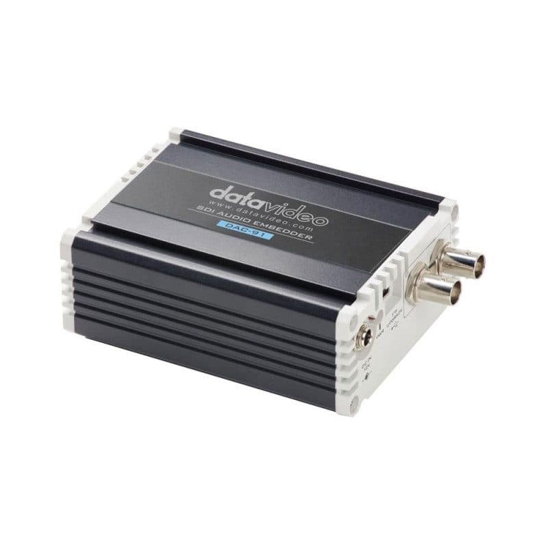 Embedder audio SDI 3G/HD/SD 2 ch Mini XLR RCA 1080p60 - DATAVIDEO DTV-2000-2310