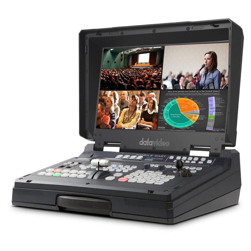 Studio produzione video portatile HDBaseT streaming H.264 - DATAVIDEO DTV-2200-2019