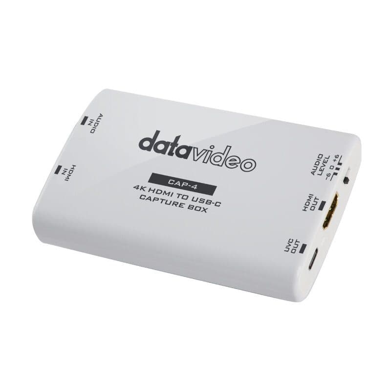 Scheda acquisizione HDMI USB-C 4K 60fps - DATAVIDEO DTV-2510-8540
