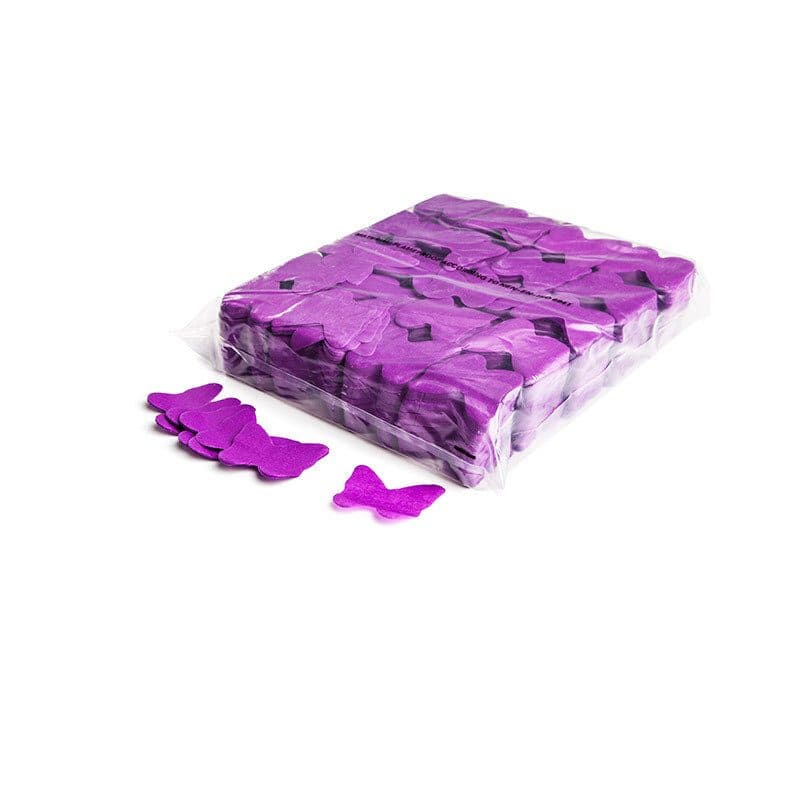 Coriandoli farfalla slowfall viola Ø55 mm carta - THE CONFETTI MAKER EFX-CON07PR