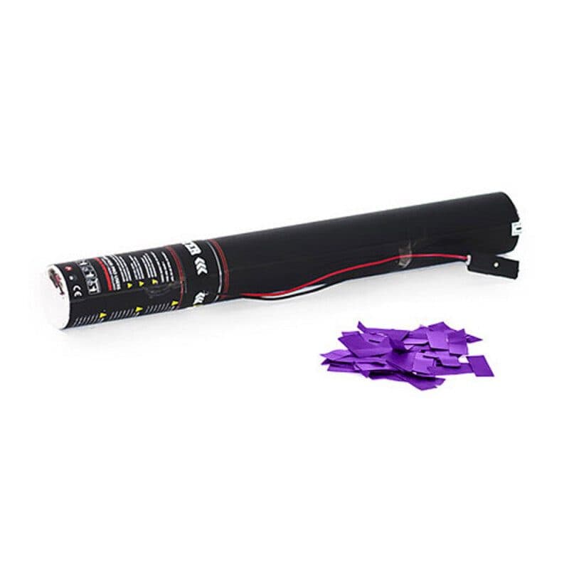 Cannone elettrico 50 cm coriandoli carta viola - The Confetti Maker EFX-ECC01PR
