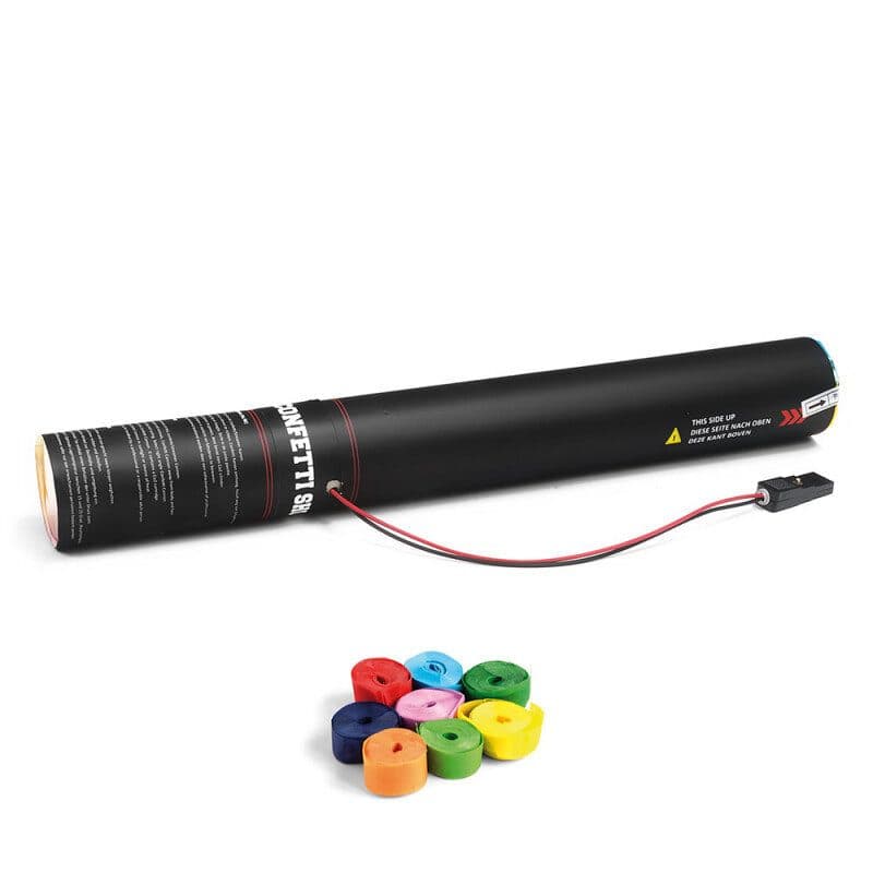 Cannone elettrico 50 cm stelle filanti carta multicolor - THE CONFETTI MAKER EFX-ES03MC