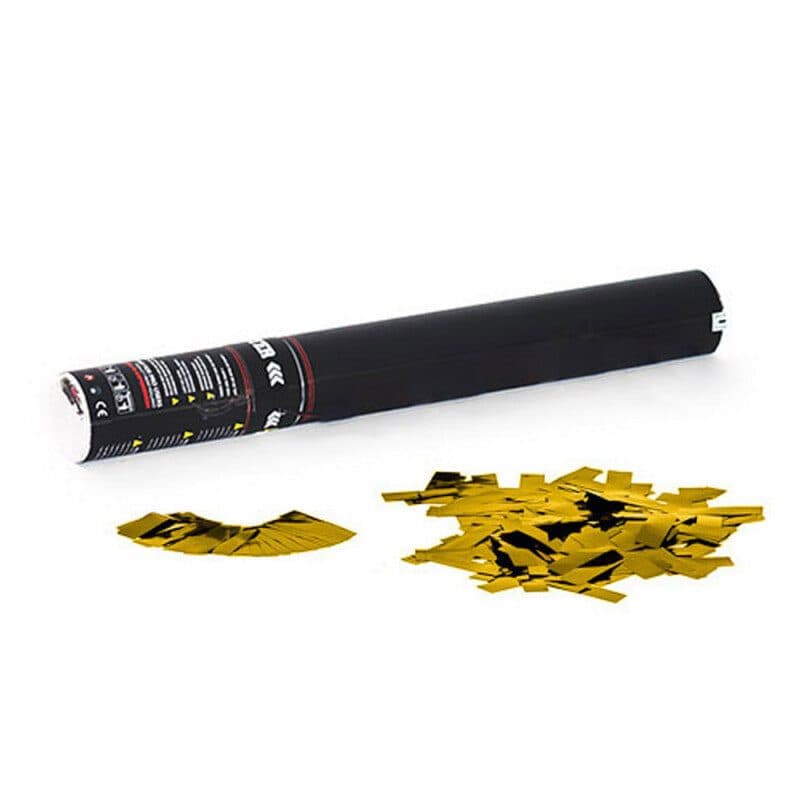 Cannone coriandoli manuale 50 cm oro metallizzato - THE CONFETTI MAKER EFX-HC03GLM