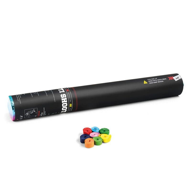 Cannone manuale stelle filanti 50 cm multicolor carta - THE CONFETTI MAKER EFX-HS03MC