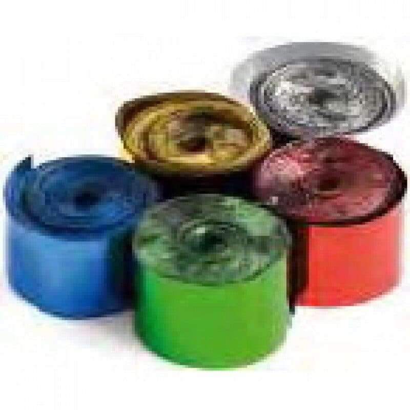 Stelle filanti metallizzate multicolor 10m x 5 cm - THE CONFETTI MAKER EFX-STR07MC