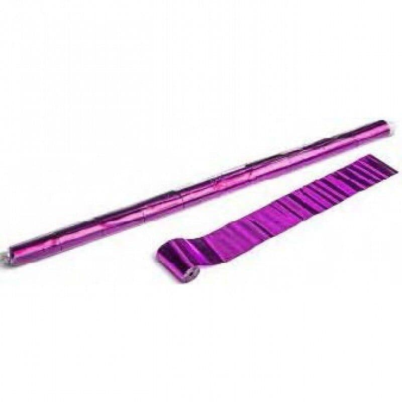 Stelle filanti metallizzate rosa 10m x 5 cm - THE CONFETTI MAKER EFX-STR07PK