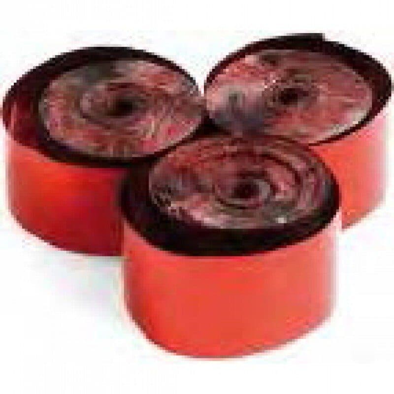 Stelle filanti metallizzate rosse 10m x 5 cm - THE CONFETTI MAKER EFX-STR07RD