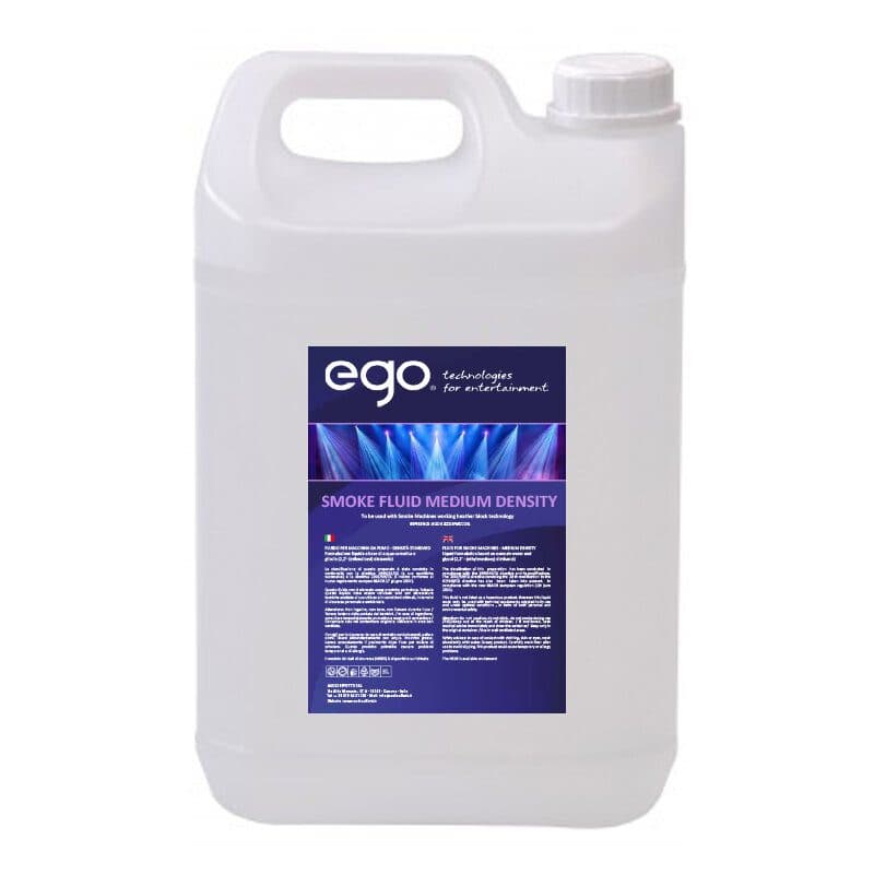 Fluido fumo media densità 5L - EGO TECHNOLOGIES EGO-DJSFMDC05L