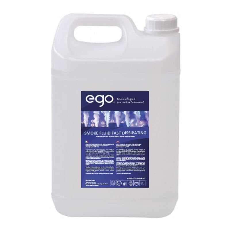 Fluido fumo dispersione rapida 5L - EGO TECHNOLOGIES EGO-EZ0ESMQD5L
