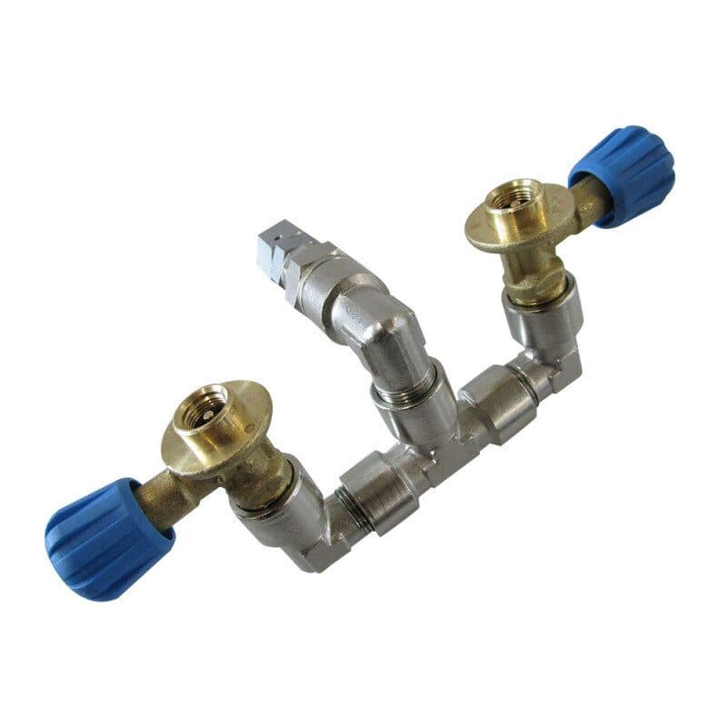 Adattatore aerosol 2 bombolette con ugello interno - EXPLO EXP-GP005