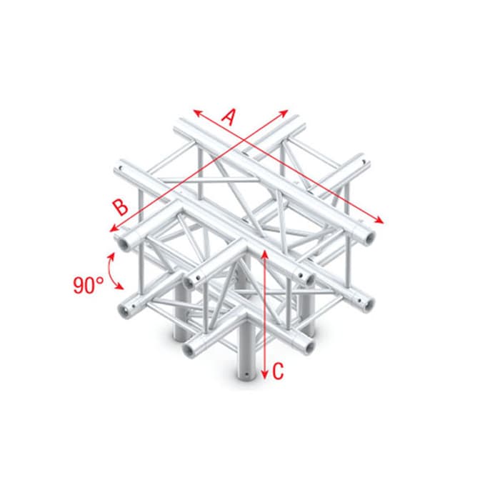 Truss Quadrato F 5-way - Milos FQ30024