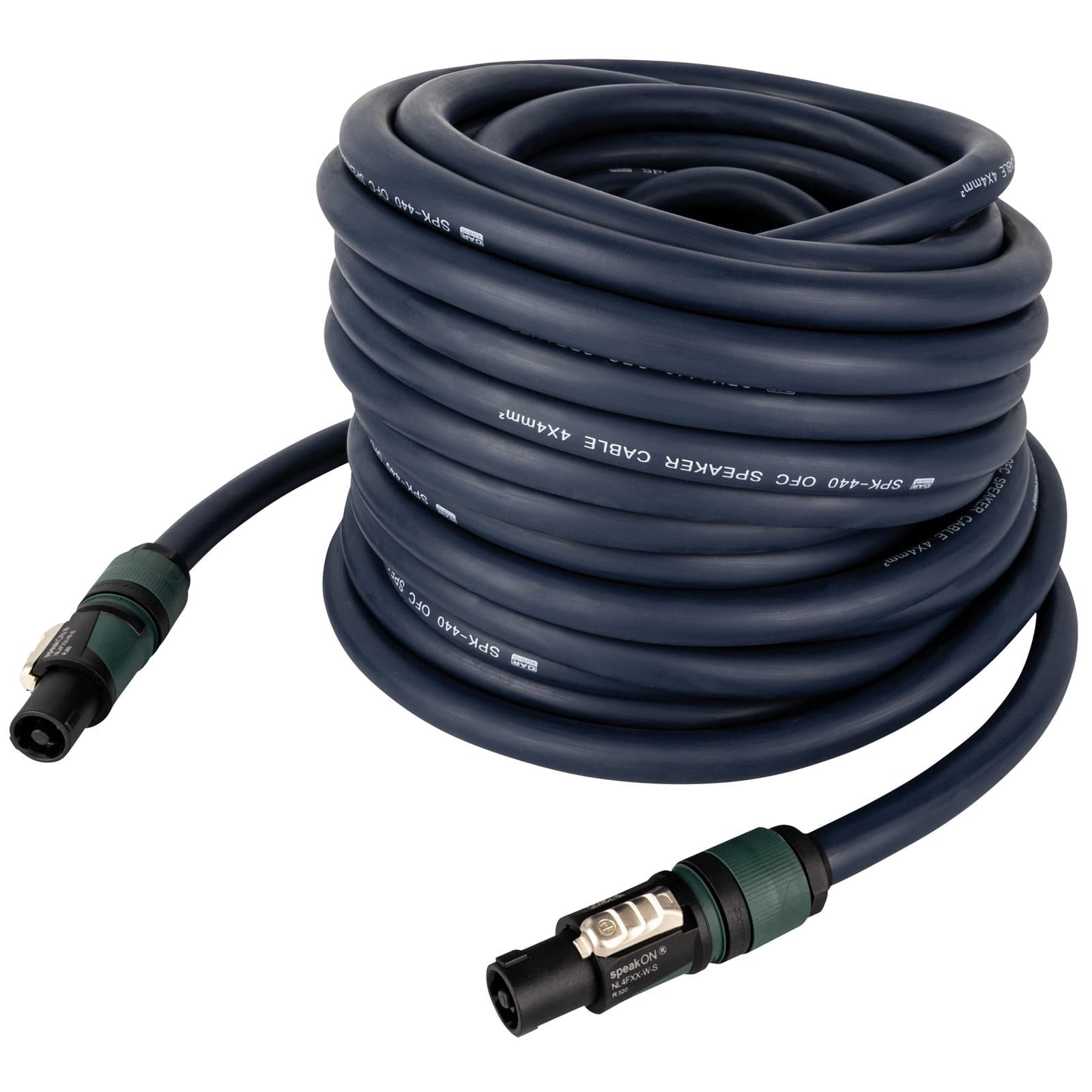 Cavo Audio speakON - 4x 4 mm² - Neutrik 15m - DAP FS1515