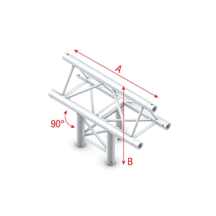 Truss Triangolo 3-way - Vertic. - 71 cm - Milos FT30019